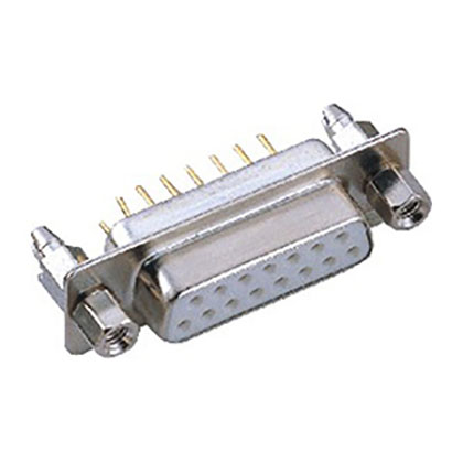 DP 15 female white rubber rivet lock